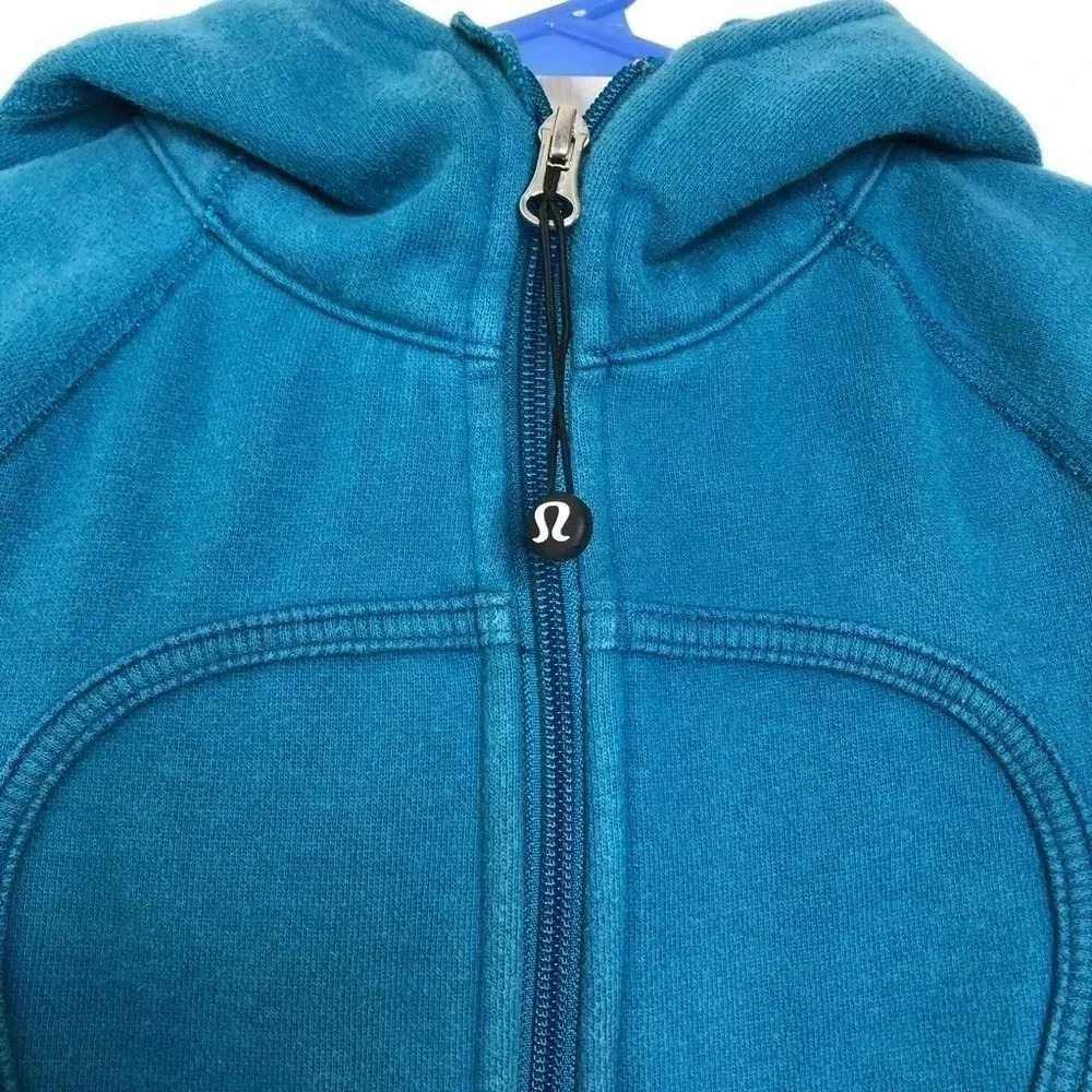 Lululemon Scuba Hoodie Blue Size 2 - Picture 5 of 16